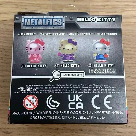 🆕 Hello Kitty® Metalfigs Collection Figure 2.5in 3 PC Set🆕 - Picture 5 of 5